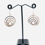 Solid 14K white gold, made in Italy, earrings, NWOT Photo 8