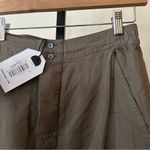 Rowan Joyce Pants Wide Leg Double Gauze 100% Cotton Sparrow NWT $215 Size S Tan Photo 2