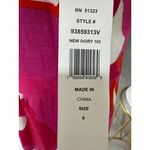 NWT MSK Sleeveless Maxi Dress S Pink Red Floral Tiered Boho Resort Chic Photo 2