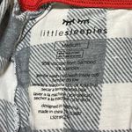 Little Sleepies Women's Pajamas Black White Buffalo Plaid Size M/L (READ) Bamboo Photo 5