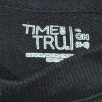 Time and Tru Spooky Season Ghost Crewneck Sweatshirt Women’s Small Black Photo 1