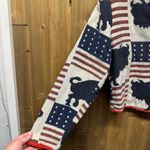 Don’t mess With Texas Dont Mess With Texas Vintage 1980s Cotton Patriotic Buffalo Cardigan Photo 5
