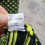 Ming Wang  Zip Front Cardigan Jacket Black Green Trim Knit 3/4 Sleeve Petite M Photo 6