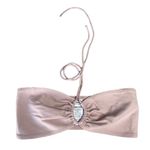Sunday Best Cora Strapless‎ Halterneck Ruched Tube Top Small Pink Photo 1