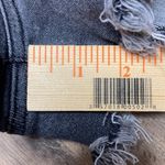 Celebrity Pink High Rise Waisted Charcoal Black Raw Hem Denim Jean Shorts 7/28 Photo 3