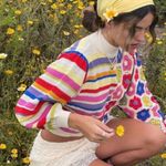 Farm Rio HANDMADE CROCHET SWEATER SIZE SMAL- NEVER WORN- NWOT Photo 2