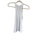 Free People  White Relaxed Sleeveless Tank Top Photo 10
