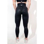 ACBikinis NWT Glossy Cheetah Print Butt Scrunch Leggings in Black Size Small Photo 6