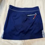 Vineyard Vines  Performance Tennis Golf Skort Navy Blue Whale Accents Size 6 EUC Photo 6