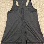 Hind open back athletic tank top S Gray Photo 1