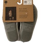 Rae Dunn  Womens Slippers Size Small 5-6 Gray Jersey BLESSED logo New Photo 4