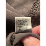 Bella Dahl  Mini Shirt Dress Women's Slate Gray Tie Waist Small Photo 4