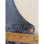 Universal Threads Universal Thread Women's Denim Overall High-Rise Cropped Tapered Blue Sz 16/33R Photo 5