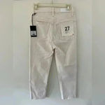 RE/DONE NWT Redone 70s stove pipe jeans Vintage White size 27 Photo 3
