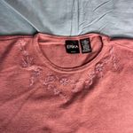 Erika Pink Floral Embroidered Sleeveless Knit Tank Top Plus Size 3X Woman Grannycore Photo 1