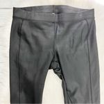 EXPRESS Black Faux Leather Leggings Photo 2