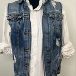 I Heart Ronson  Denim Vest Medium Photo 0