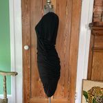 Tart  Maternity Presley Black Ruched Side Dress - Size Medium Photo 11