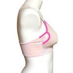Nike  Dri Fit Racerback Strappy Sports Bra Removeable Pads Pink Small Photo 5