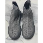 Bebe Women's‎ Sz 6.5  Silver With Sparkle  Accent Slip On No Tie Sneaker  S-661 Photo 1