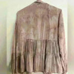 Vera Wang Simply Vera by Pink Tie Dye Blouse Photo 3