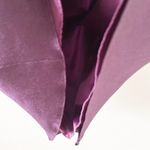 Jenny Yoo NWT  Hammered Satin One Shoulder Dress in Plum Photo 4