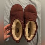 UGG  x MadHappy burgundy booties Photo 1