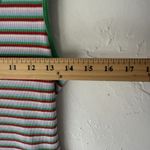 Levi's Tank Top Y2k Medium Multicolor Striped Sleeveless Casual Ribbed School Photo 5