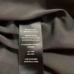 Alice + Olivia  Womens Small Abstract A-Line Dress Navy Tan Rayon EUC Photo 8