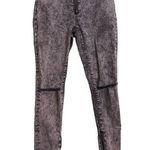 One Teaspoon Womens Jeans High Waist Freebird II Tapered Gray Distressed Fray 26 Photo 0