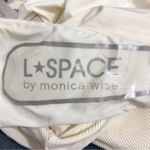 l*space L* Phoebe Classic One Shoulder Rib One Piece Cream 8 NWT Photo 7