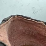 Dr. Scholls (9) Expresso Brown Faux Leather Stacked Wedge Heel Ankle Boots Photo 10