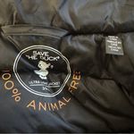 Save The Duck women’s animal free puffer coat mod Reese in black Size L Photo 12