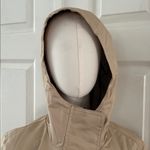 Hunter Ladies' Rain Jacket Water Resistant Cotton Smock, Beige, Size Medium, NWT Photo 6