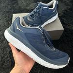 Hoka One One Akasa Blue Lace Up Shoes Sneakers Photo 0