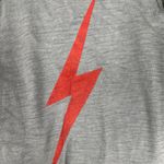 Aviator Nation  Tank Bolt Grey Lightning Top, Small Photo 3