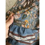 Matilda Jane ‎ womens S Heart to Heart Pasture Blue Floral Flutter Sleeve Dress Photo 6