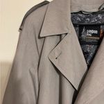 London Fog Vintage 1970s  Trench Coat USA Made Wimsutta Size 12 Photo 4