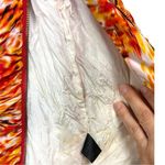 Cynthia Steffe 100% Silk Orange Ruched Mini Dress Zip Detail Fitted lined Sz 10 Photo 7