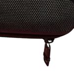 TUMI Black Hard Cover Textured Zippered Delta Travel Pouch Photo 5