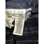 Celebrity Pink  Jeans Womens 13/31 Blue distressed Raw Hem Stretch Dark Wash Photo 9