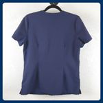 FIGS  Technical Collection Navy Blue Casma Scrub Top Short Sleeve Women's XXS Photo 2