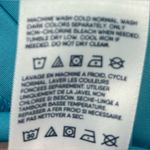 Lands' End XXL Women's Rashguard Top in Turquoise Blue Photo 6