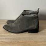 American Eagle Boots Women 9 Green Neutral Casual Ankle Booties Cowgirl Western Photo 2