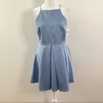 C/MEO COLLECTIVE Nightswim Dress in Sky Blue Photo 4