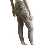 H&M  Yellow Diamond Print Cropped Capri Trousers / Pants Photo 14