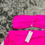 frankie's bikinis NEW Frankie’s Bikinis Jean Bandeau Bikini Top Andrea Mini Skirt Watermelon Photo 13