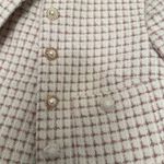 House of Harlow NWT  1960 Houndstooth Cream Tweed Jacket + Skort 2 Piece Set Sz S Photo 2