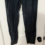 Pilcro Anthropologie  pull on drawstring jogger navy size small gorpcore lounge Photo 4