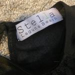 Black Cut Out Bodysuit Size M Photo 2